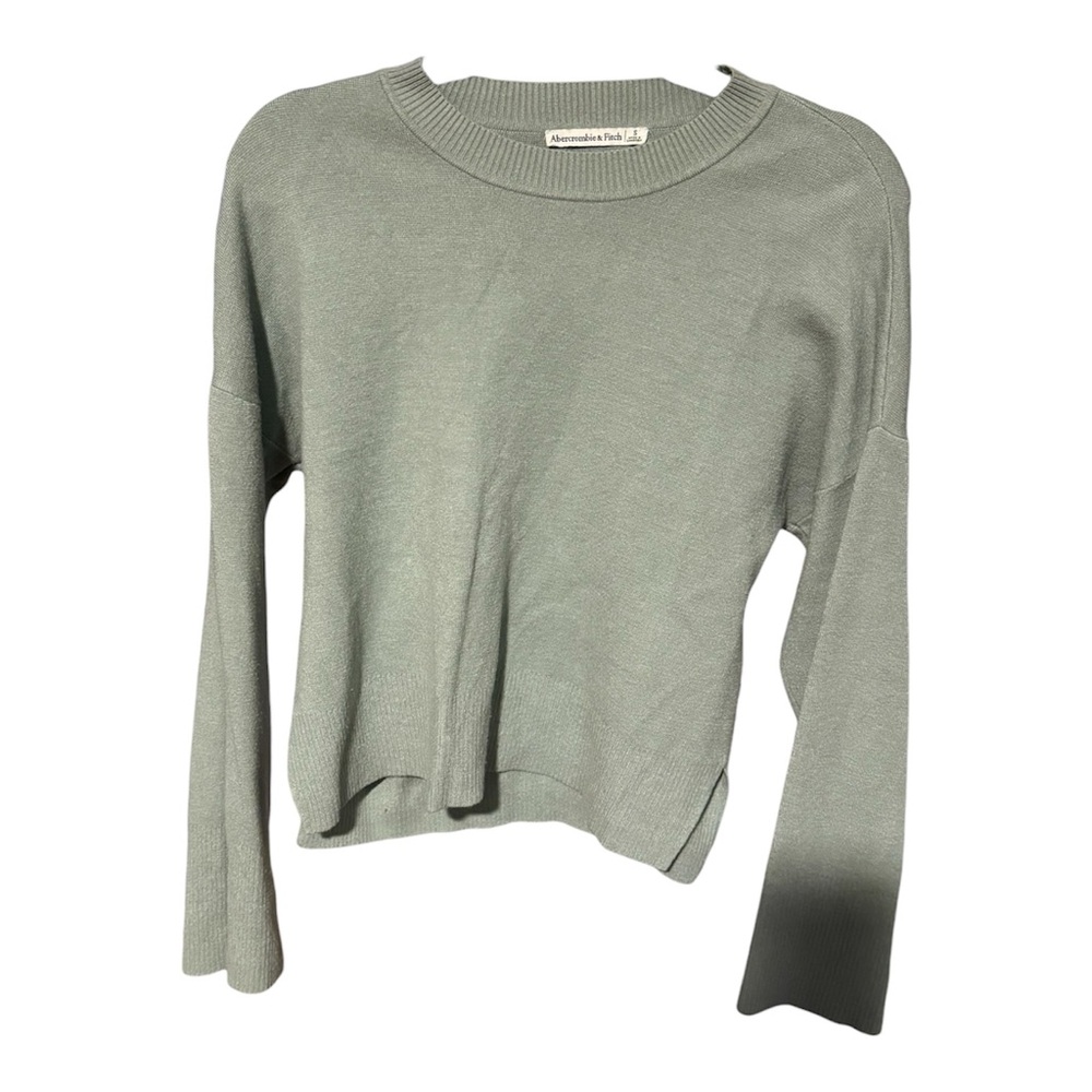 Abercrombie & Fitch Light Green Long Sleeve Top